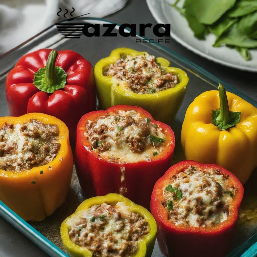 Stuffed Peppers Without Tomato Sauce