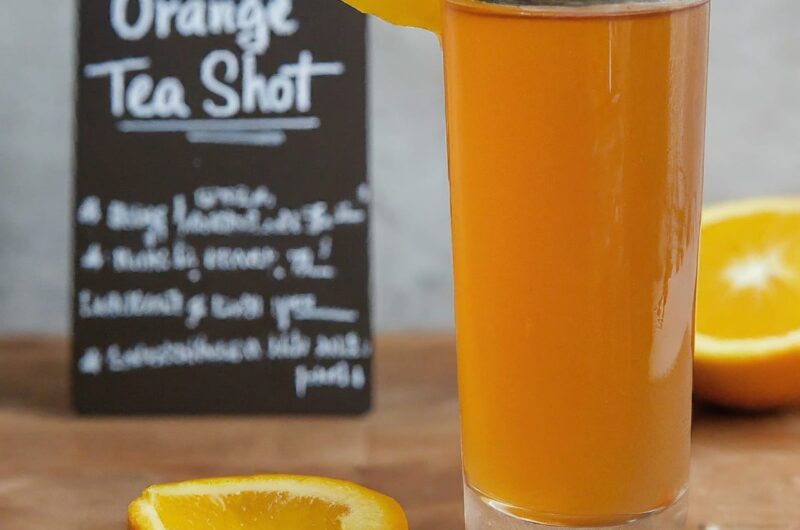 Orange Tea Shot